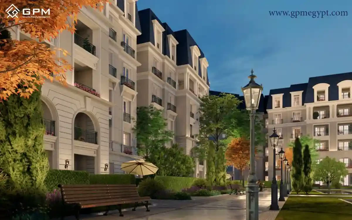 Apartment for sale in Nile Boulevard Compound - next to Family Park and Al-Rehab 145 m